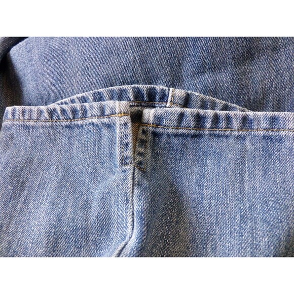 Talbots Jeans Women's Plus Size 24W High Rise Blue Split Cuffs Zip Pockets - Picture 7 of 7